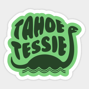 Tahoe Tessie Lake Tahoe Lake Monster California Sticker